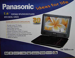 Panasonic TH 7050 Портативний DVD 7,6" TV + USB + SD