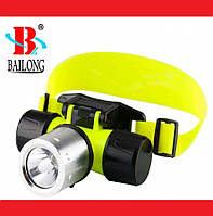 Налобный фонарик для дайвинга Bailong BL-56