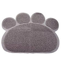 Коврик для собаки кошки Paw Print Litter Mat