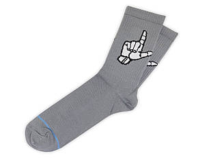 Шкарпетки LOMM Жест Лузер, One size (37-43)