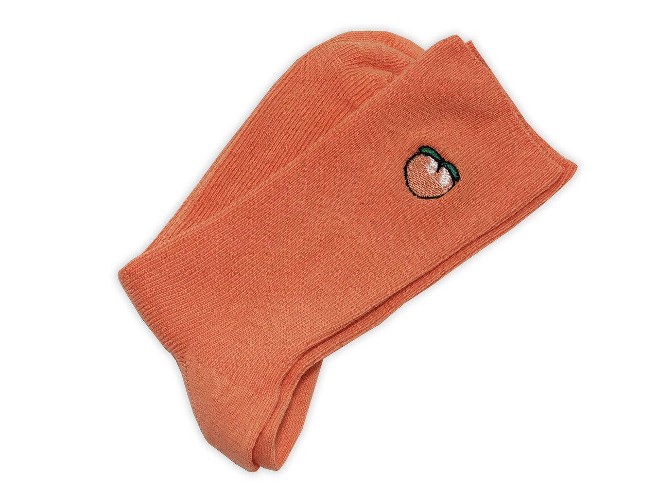 Шкарпетки з вишивкою Neseli Daily, Персик, One Size (37-42)