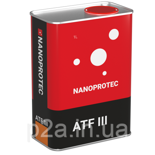 Мінеральна трансмісійна олива NANOPROTEC ATF III 1 л
