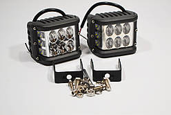 Світлодіодна LED фара 60Вт (світлодіоди 5W х12шт) комплект 2 шт