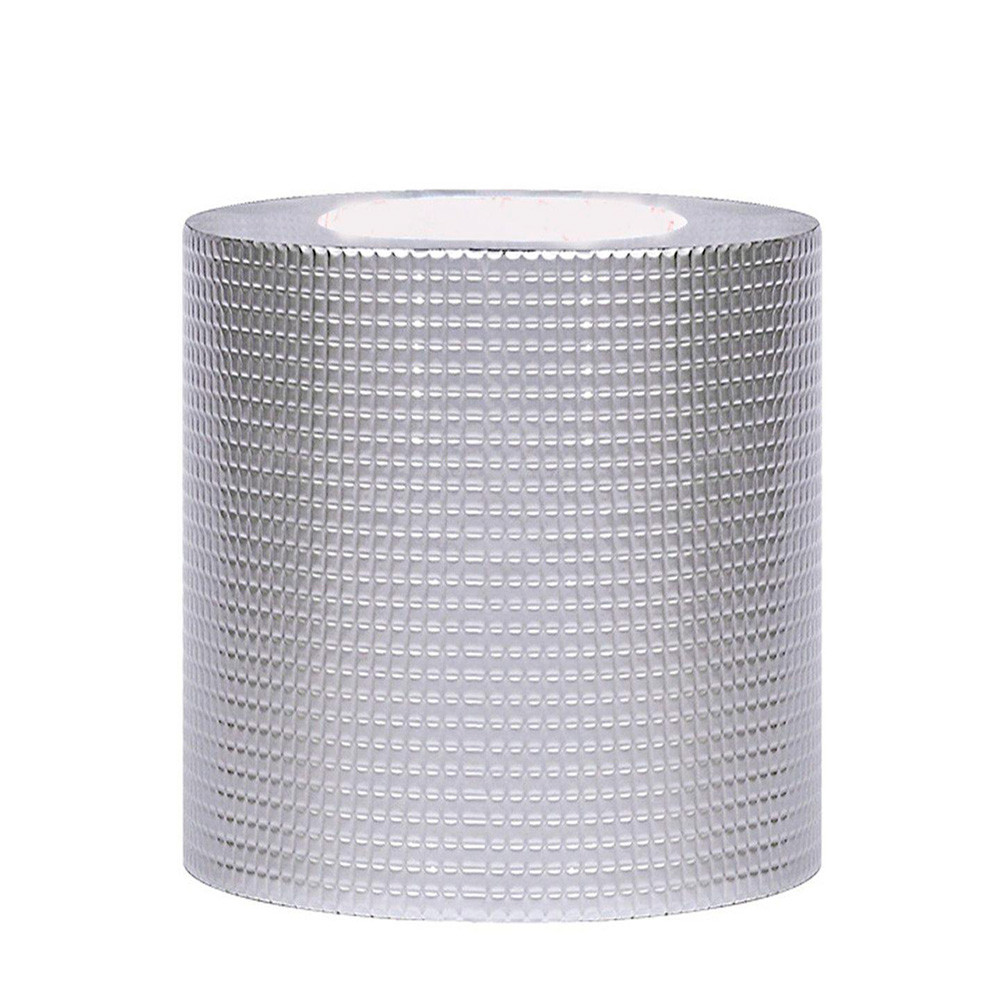 Бутилкаучукова стрічка герметизуюча фольгована HF 10см*5м*1,5 мм потовщена, фото 1