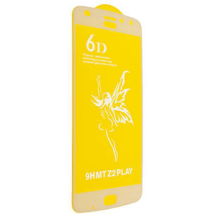 Захисне скло 6D для Motorola Z2 PLAY White, фото 1