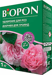 Мінеральне добриво для троянд Biopon, 1 кг