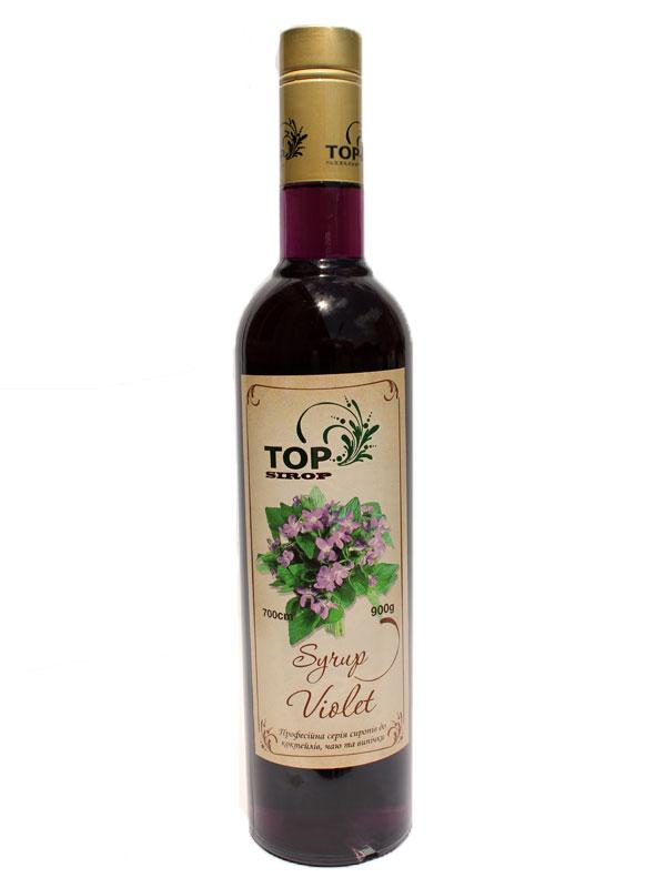 Сироп Фіалка ТМ TOP sirop 900 гр
