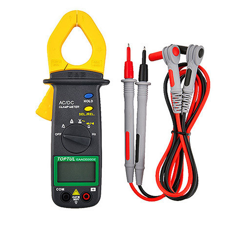 Струмовимірювальні кліщі з ЖК-дисплеєм (0-600А) TOPTUL EAAC0260E