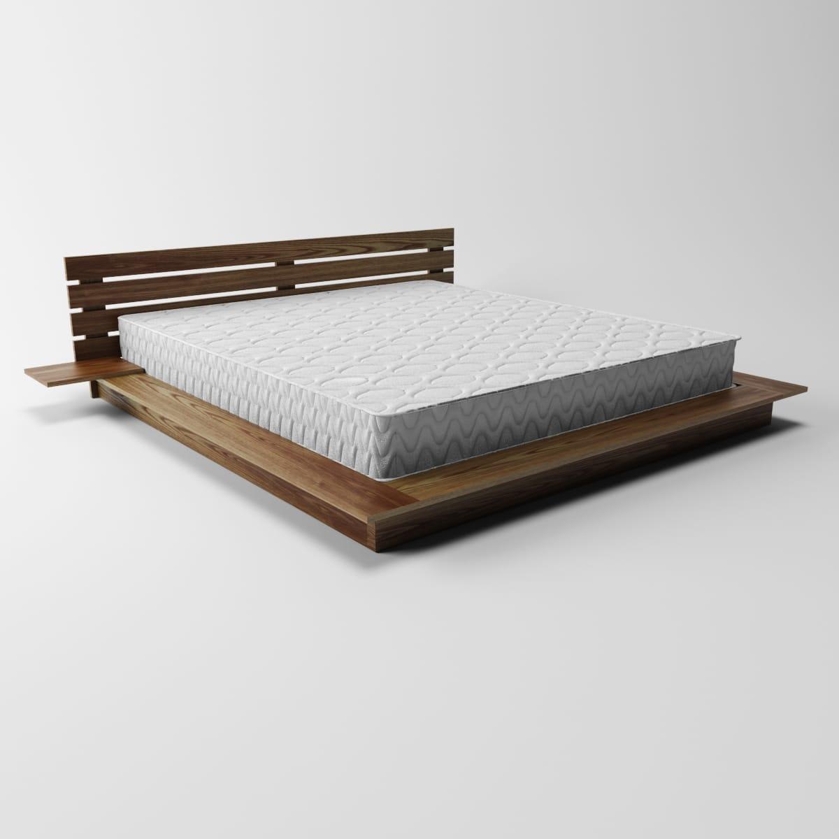 Ліжко дерев'яне Акко (масив ясеня) 1600х1900