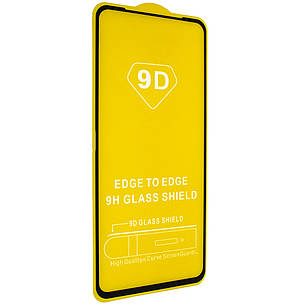 Захисне скло 9D для Realme 6 Black, фото 1