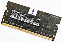 Оперативная память для ноутбука Elpida SODIMM DDR3 2Gb 1600MHz 12800s CL11 (EBJ20UF8BDU5-GN-F) Б/У