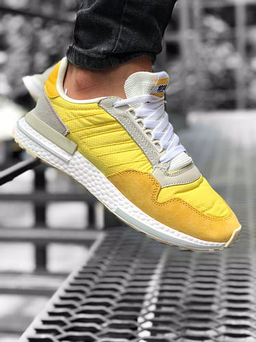 Купить Кроссовки мужские Adidas ZX500 RM желтые. Кроссы для парней ...
