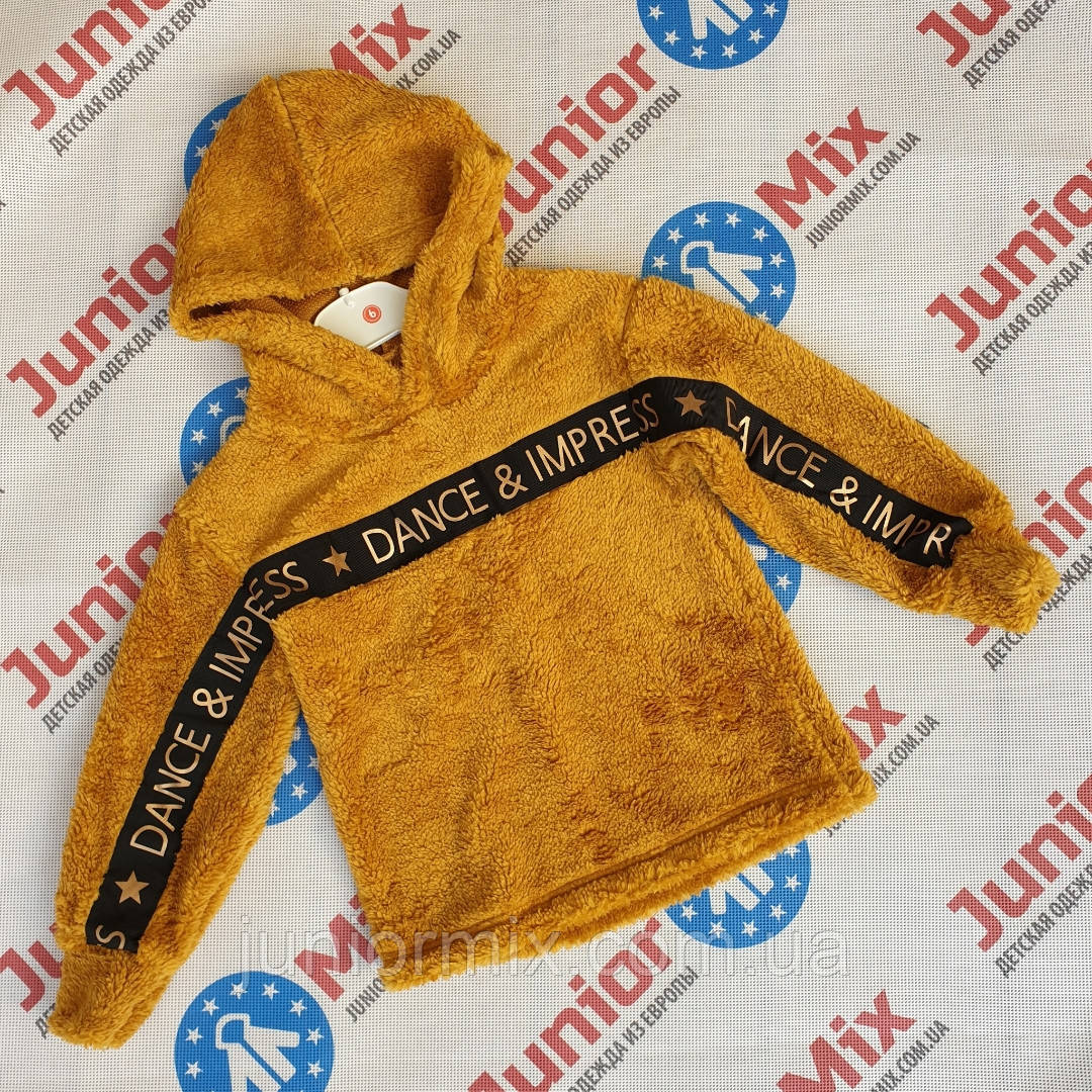 Дитячі теплі хутряні кофти для дівчаток оптом ІТАЛІЯ