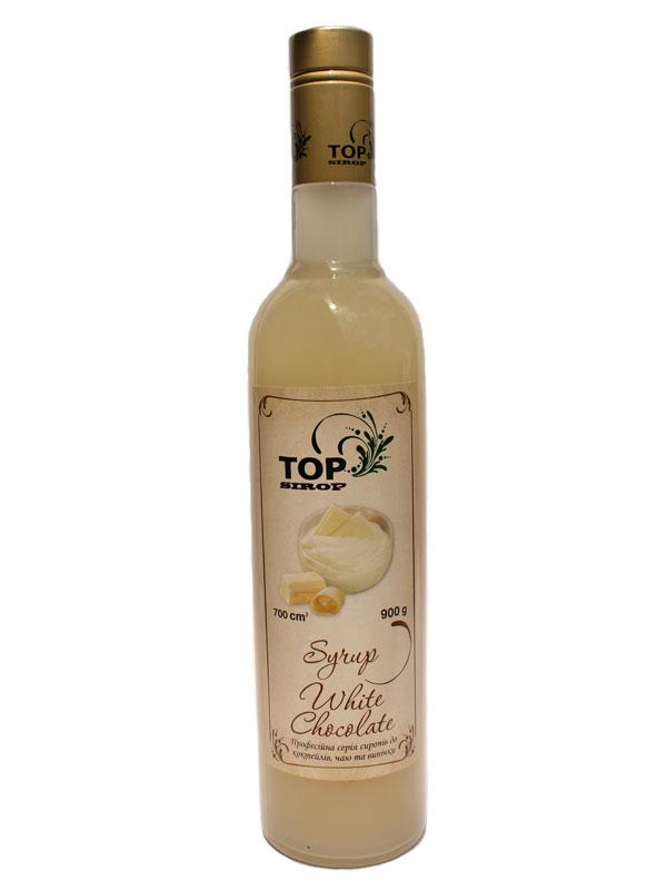 Сироп Білий шоколад ТМ TOP sirop 900 гр