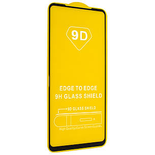 Захисне скло 9D для Samsung A21s / A217 Black, фото 1