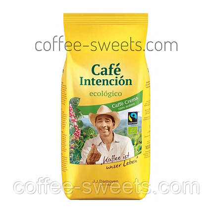 Кава зернова J. J. Darboven Cafe Intencion CREMA Ecologico 1kg, фото 2