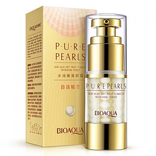Крем для шкіри навколо очей BIOAQUA Pearl Essentials Eye Serum з екстрактом перлів розгладжувальний 25 мл