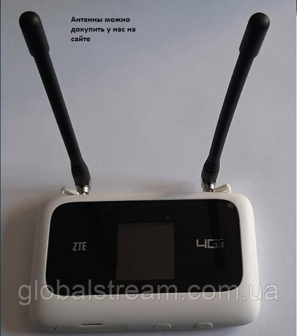 4G 3G WiFi Роутер ZTE MF910SV + 2 антени 4G(LTE) по 4 db Band 3+8