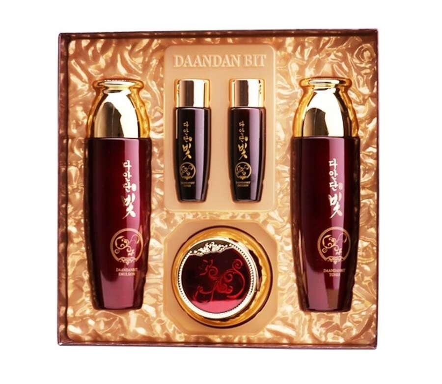 Антивіковий набір для обличчя зі стовбуровими клітинами Daandan Bit Premium Hanbang 3 Set, фото 1