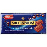 Шоколад Millennium Premium молочний пористий 85 г мілленіум, фото 3