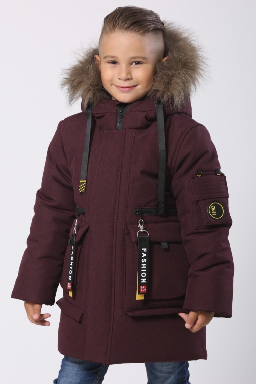 Дитяча зимова куртка для хлопчика (98-116р), фото 1
