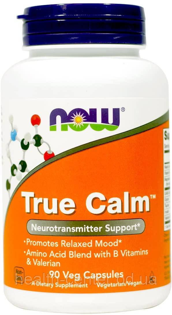 Препарат від стресу True Calm 90 капс  Now Foods США