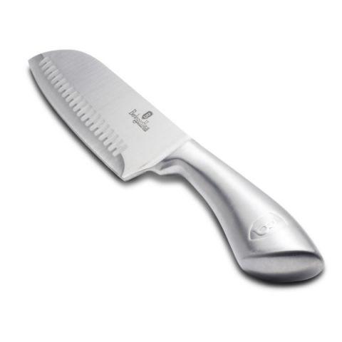 Ніж Santoku BERLINGER HAUS Black Silver 175 мм 2429BH