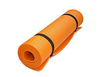 Коврик для фитнеса, йоги, Йогамат, Feel Fit 173-61-0,3 см оранжевый