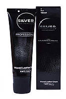 Крем - фарба для взуття Professional "Waxed Leather Cream" (Чорний) 75мл - Silver