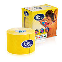 Кинезио тейп CureTape CLASSIC 5см х 5м желтый