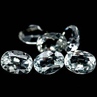 6.15 кт. Природний Бразильський топаз 6 шт. овал