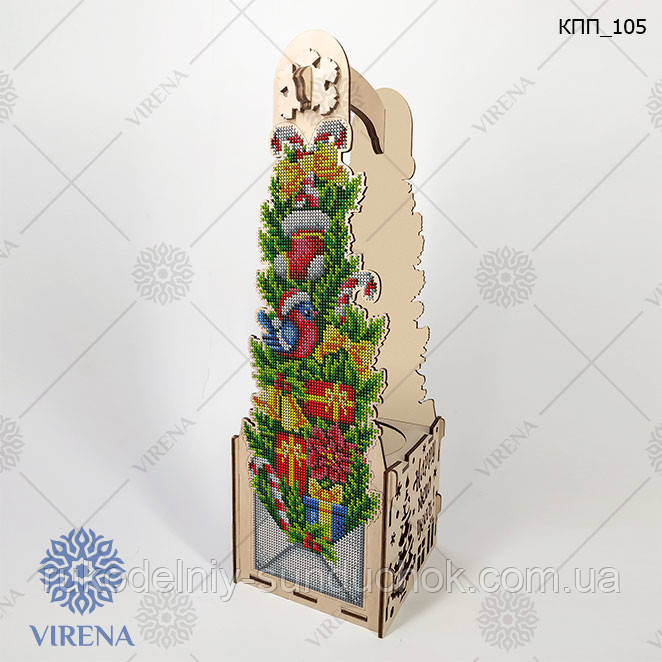 Коробка подарункова для пляшки КПП_105