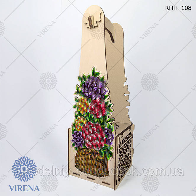 Коробка подарункова для пляшки КПП_108