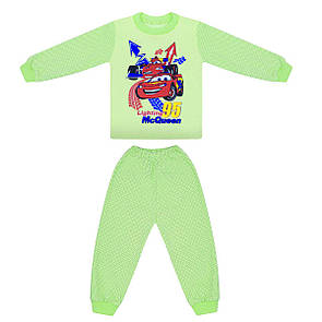 Дитяча піжама в горох кофта+штани Маквин для хлопчика інтерлок