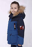 Дитяча зимова куртка для хлопчика (98-116р), фото 5