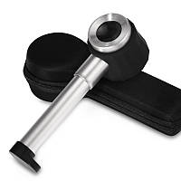 Лупа ручна 10Х в чохлі з підсвічуванням TH-8011