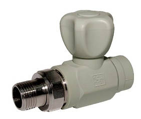 Радіаторний кран під паяння SANTAN 25х3/4" прямий, кульовий.