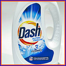 Гель для прання універсальний Dash Alpen Frische 1.1 л / 20 прань