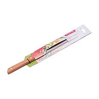 Нож кухонный для мяса из нержавеющей стали с деревянной ручкой KM-5316