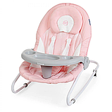 Гойдалка-шезлонг ME 1028 SENSA Pink Flowers ел.прив, 5скор,тайм,муз-15мел, зв.прир, карус-3подв,роз, фото 4