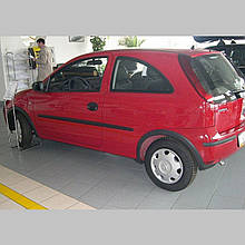 Молдинги на двері для Opel Corsa C 3 Door 2000-2009
