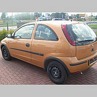 Молдинги на двери для Opel Corsa C 3 Door 2000-2009