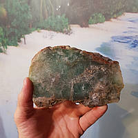 Хризопраз срез (камень богатства и здоровья) 580г