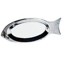 Блюдо для риби з нержавіючої сталі 40см