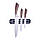 Набір кухонних ножів 4 предмети в подарунковій упаковці (3 ножа+магнітний тримач) KM-5042, фото 3