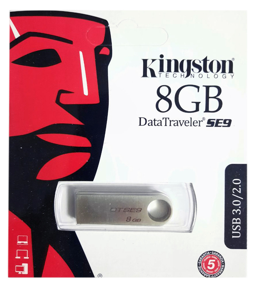 USB флеш King SE9 8Gb (DTSE9H) (Гарантія 3роки)