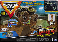 Машинка внедорожник Soldier Fortune Monster Dirt Jam с кинетическим песком