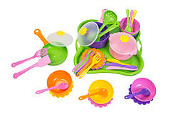 Набір посуду Ромашка 43 дет. (39149)