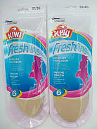 Устілки KIWI Ківі fresh'ins ультратонкі жіночі 6 пар/пач 39-40 р., фото 3