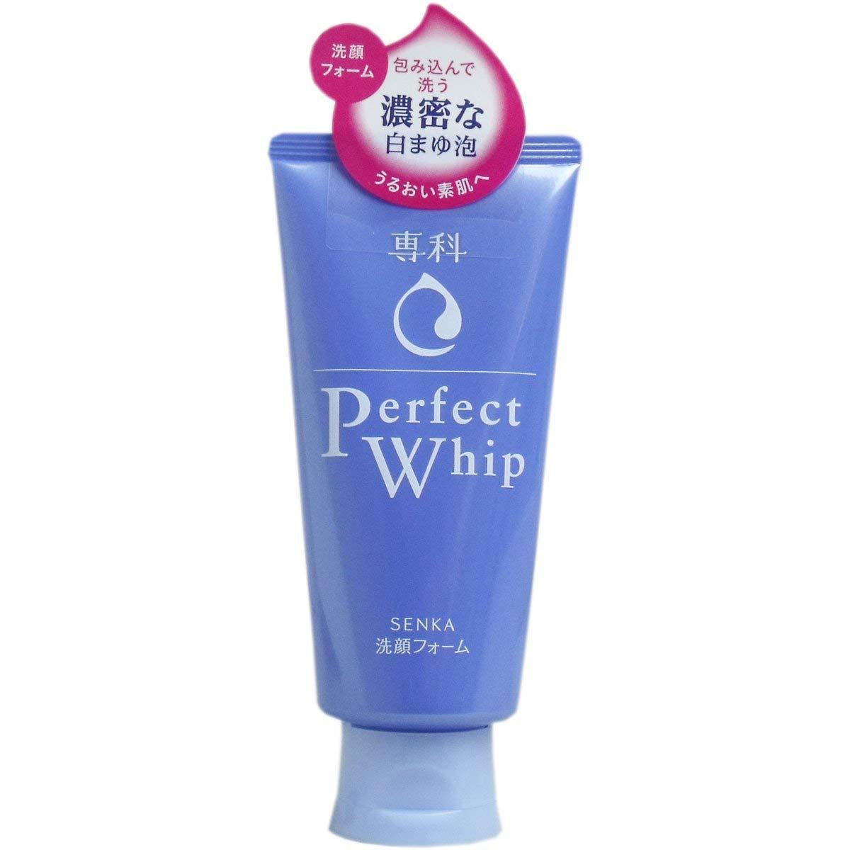 Ніжна пінка для вмивання senka perfect whip від shiseido, 120g